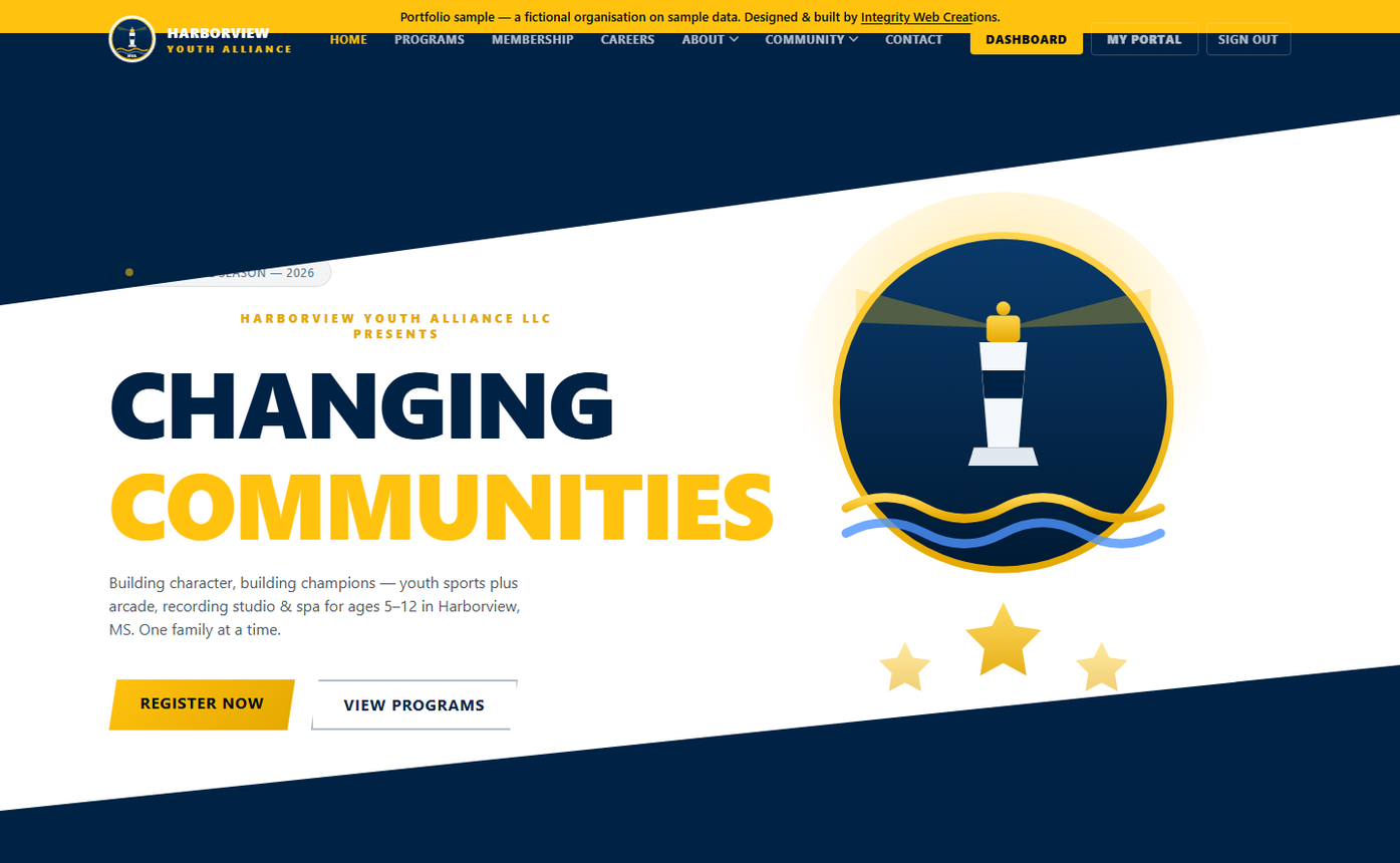 Harborview Youth Alliance hero banner